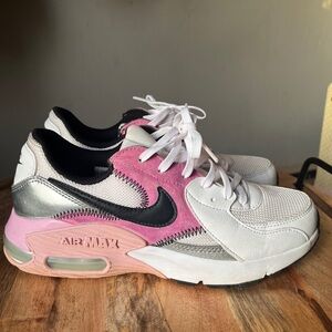Nike Women's Air Max Sneakers - Pink and White